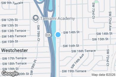 Map image of the property - 1436 SW 76th Ct