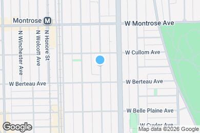 Map image of the property - 4321 N Paulina