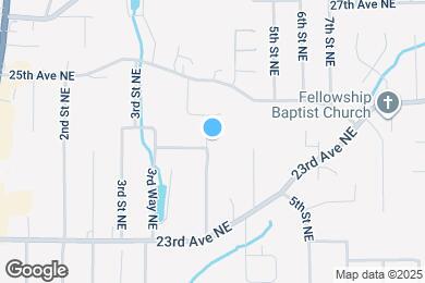 Map image of the property - 2401 4th St NE