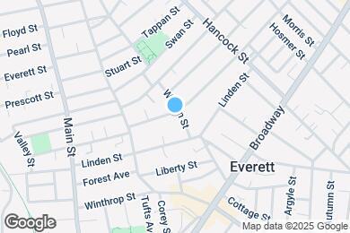 Map image of the property - 45 Waverly St