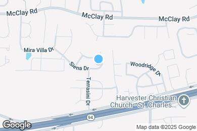 Map image of the property - 121 Siena Dr