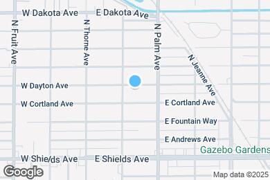 Map image of the property - 134 E Dayton Ave