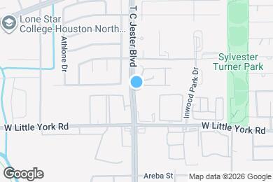 Map image of the property - 7200 T C Jester Blvd