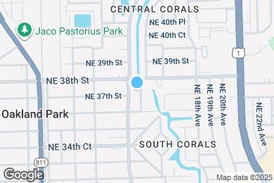 Map image of the property - 3721 NE 16th Ter