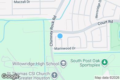 Map image of the property - 16322 Petaluma Dr