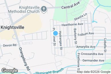 Map image of the property - 301 Pimpernel St