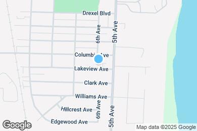 Map image of the property - 520 Lakeview Ave