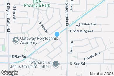 Map image of the property - 11144 E Sutter Ave