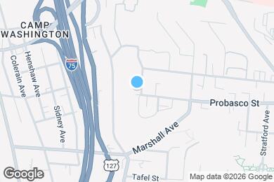 Map image of the property - 2959 Deckebach Ave