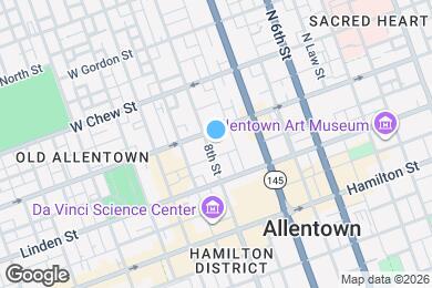 Map image of the property - 133 N 8th St