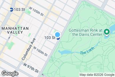 Map image of the property - 17 W 103rd St