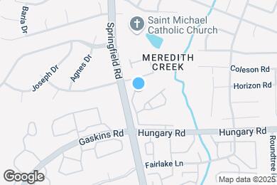 Map image of the property - 4517 Meredith Creek Dr