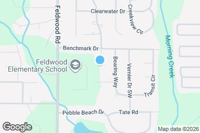 Map image of the property - 3550 Morning Creek Dr