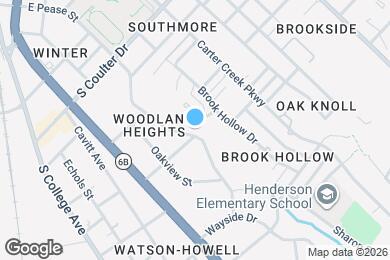 Map image of the property - 1529 Woodland Dr
