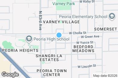 Map image of the property - 8147 W Greer Ave