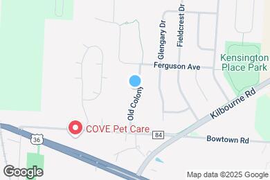 Map image of the property - 167 Old Colony Dr