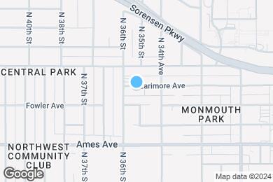 Map image of the property - Larimore Senior Residences