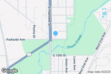 Map image of the property - 163 Parkside Ave