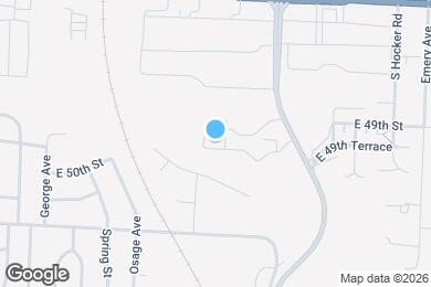 Map image of the property - Cottages of East KC