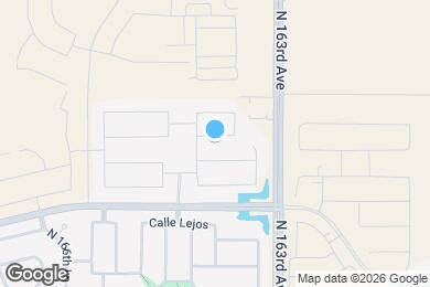 Map image of the property - 16409 W Questa Dr