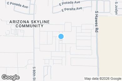 Map image of the property - 3315 S Lotus