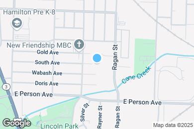 Map image of the property - 1531 South Ave