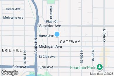 Map image of the property - 1330 N 12th St
