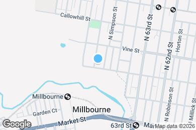 Map image of the property - 205 N 65th St