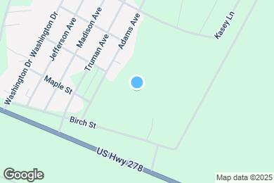 Map image of the property - 203 Birch St