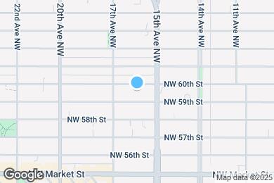 Map image of the property - 1525 a nw 60th St