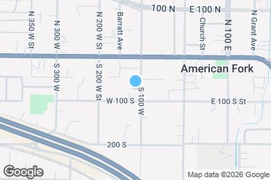 Map image of the property - 80 S 100 W