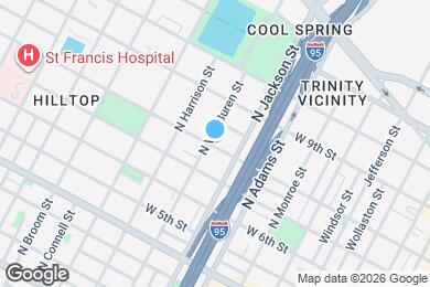 Map image of the property - 800 N Van Buren St