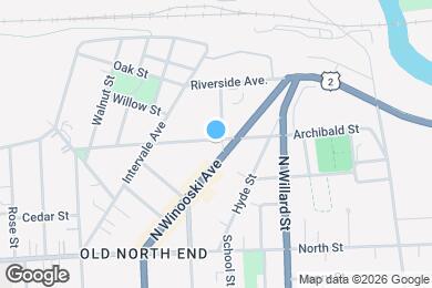 Map image of the property - 131 Archibald St