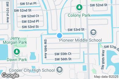Map image of the property - 9240 SW 54th St