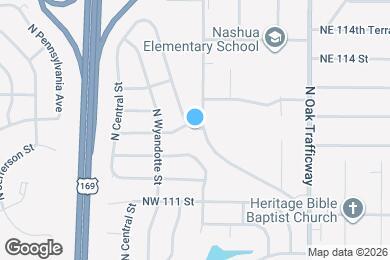 Map image of the property - 11200 N Nashua Dr