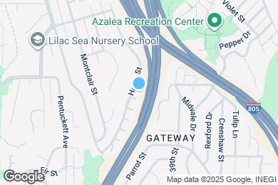 Map image of the property - 2185 Haller St