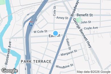 Map image of the property - 215 East St