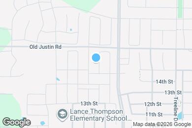 Map image of the property - 1517 Bunting Dr