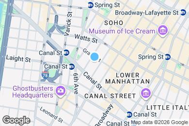 Map image of the property - 325 W Broadway