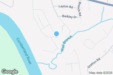 Map image of the property - 1215 Bluffton Cir