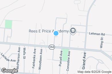 Map image of the property - 1232 Elberon Ave