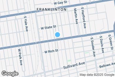 Map image of the property - 166-170 Dakota Ave