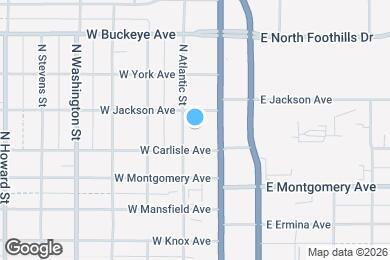 Map image of the property - 2418 N Atlantic St