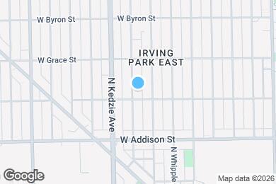 Map image of the property - 3709 N Troy St