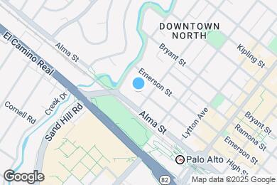 Map image of the property - 131 Hawthorne Ave