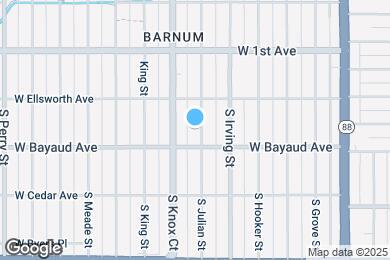 Map image of the property - 53 S Julian St