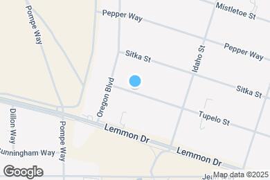 Map image of the property - 11835 Tupelo St