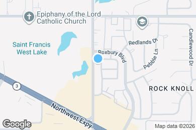 Map image of the property - 9021 N Rockwell Dr