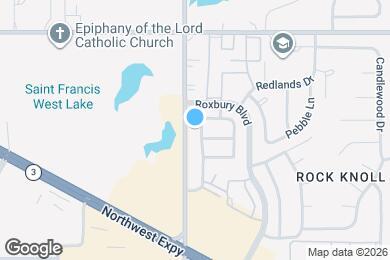 Map image of the property - 9023 N Rockwell Dr