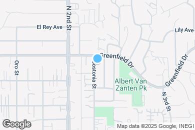 Map image of the property - 1263 Bostonia St